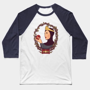 The Apple Queen / Fairy Tale Princess Queen Witch Classic Baseball T-Shirt